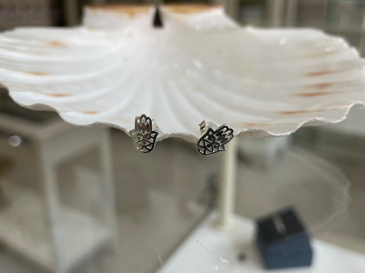 Hand Of Fatima Studs