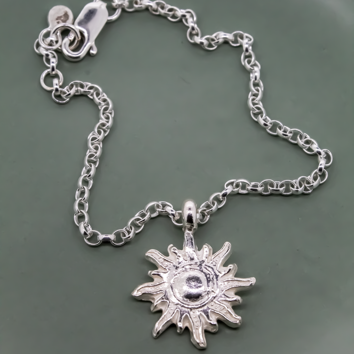 Sun of Hope Charm Anklet