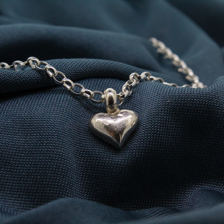 Baby heart chain bracelet