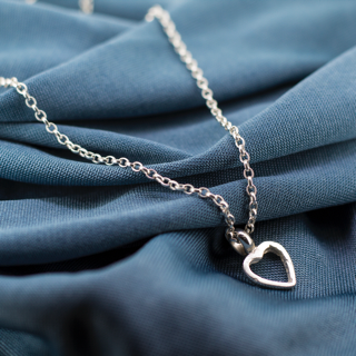 Open Heart Necklace