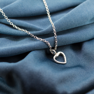 Open Heart Necklace