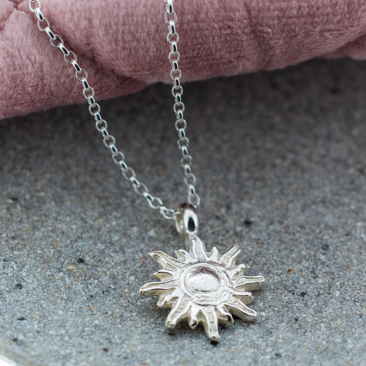 Sun of Hope Charm Necklace