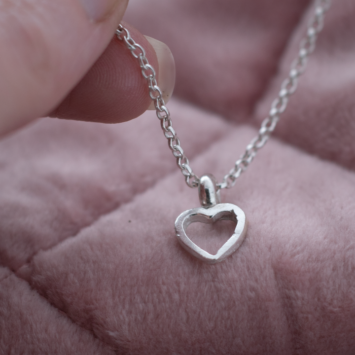 Open Heart Necklace