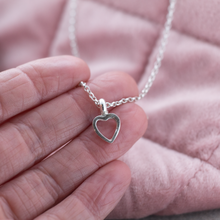 Open Heart Necklace