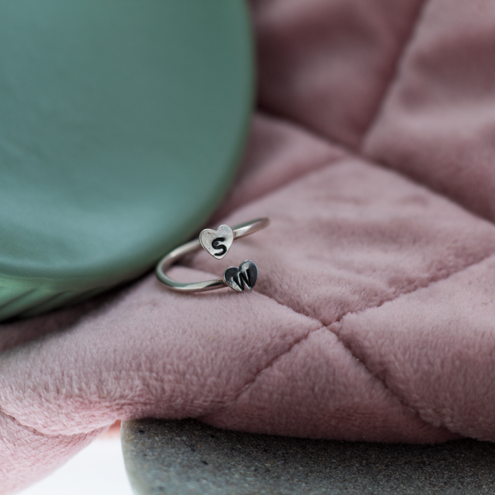 Mini Heart Wrap Ring