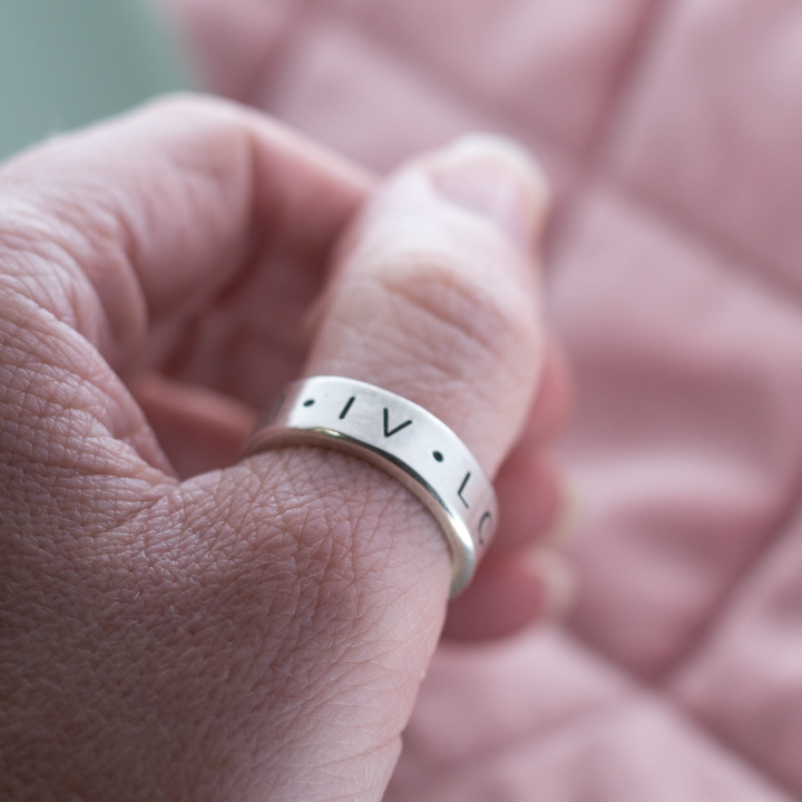 Unisex Maxi Band Ring