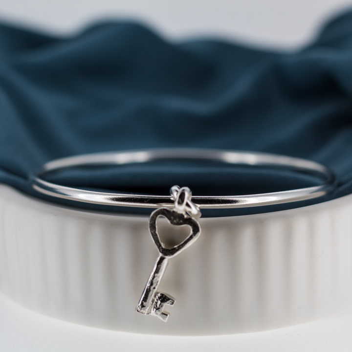 Key to my Heart  Charm Bangle