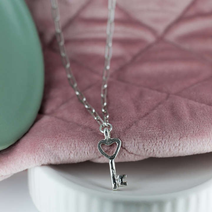 Key to my Heart  Trace Chain Necklace