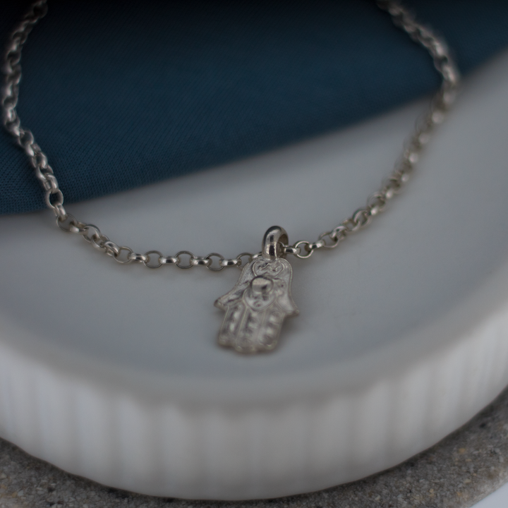 Hand of Fatima Chain Bracelet