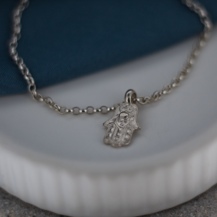 Hand of Fatima Chain Bracelet