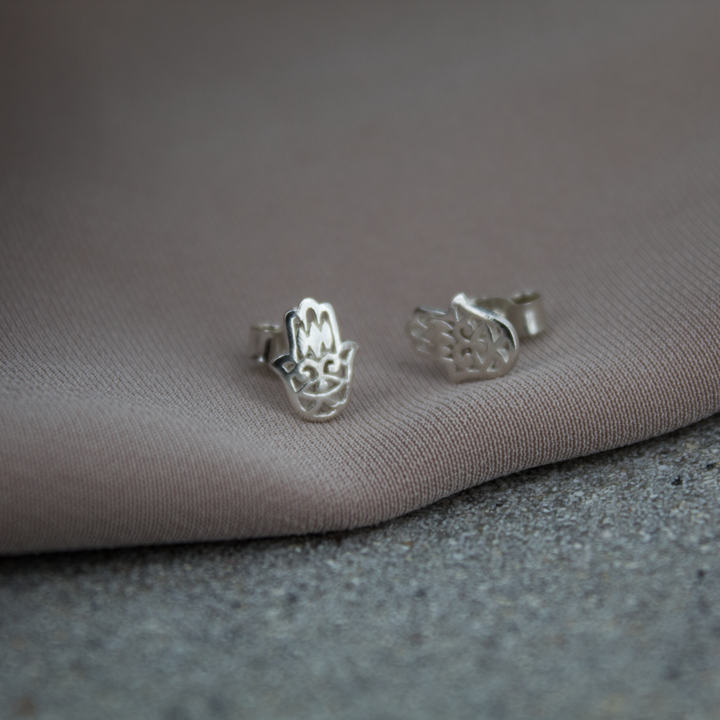 Hand Of Fatima Studs