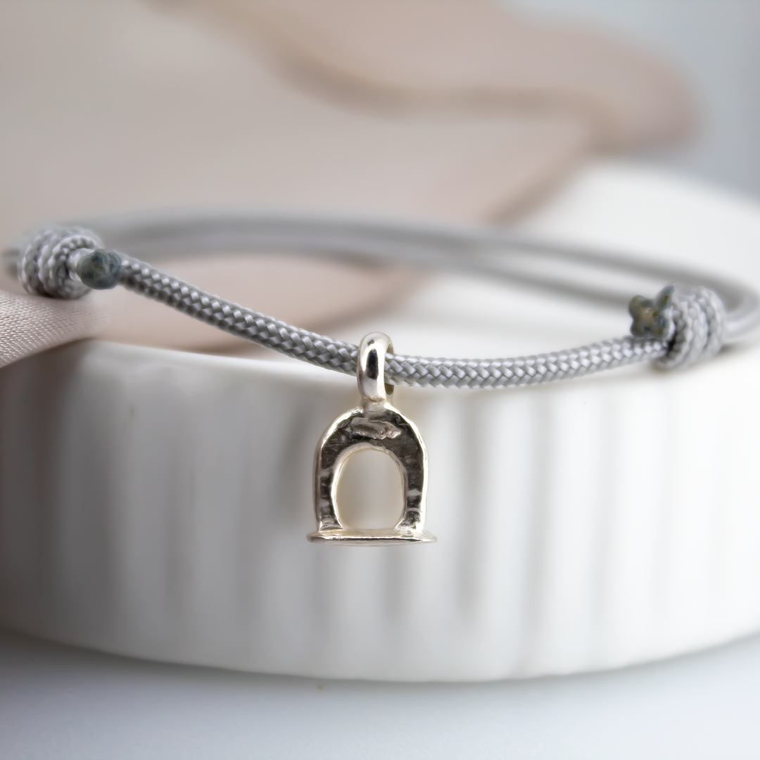 Equestrian Stirrup Rope Bracelet