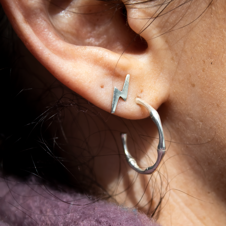 Lightning Bolt Studs
