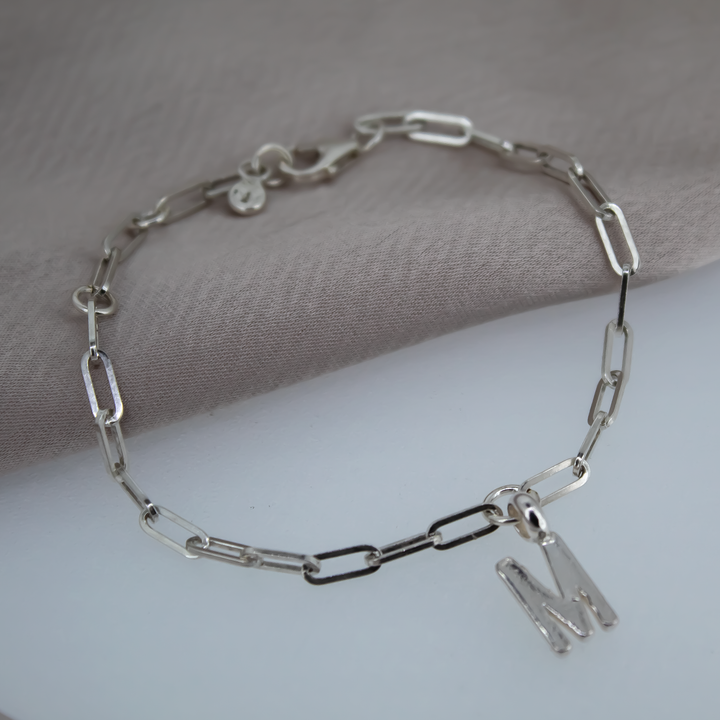 Alphabet Trace Chain Bracelet