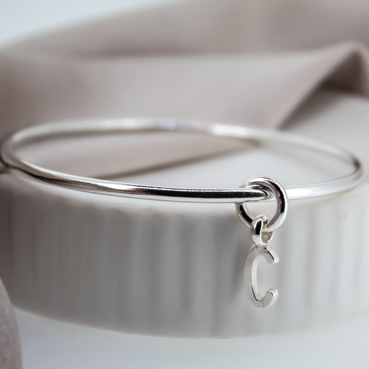 Alphabet Charm Bangle