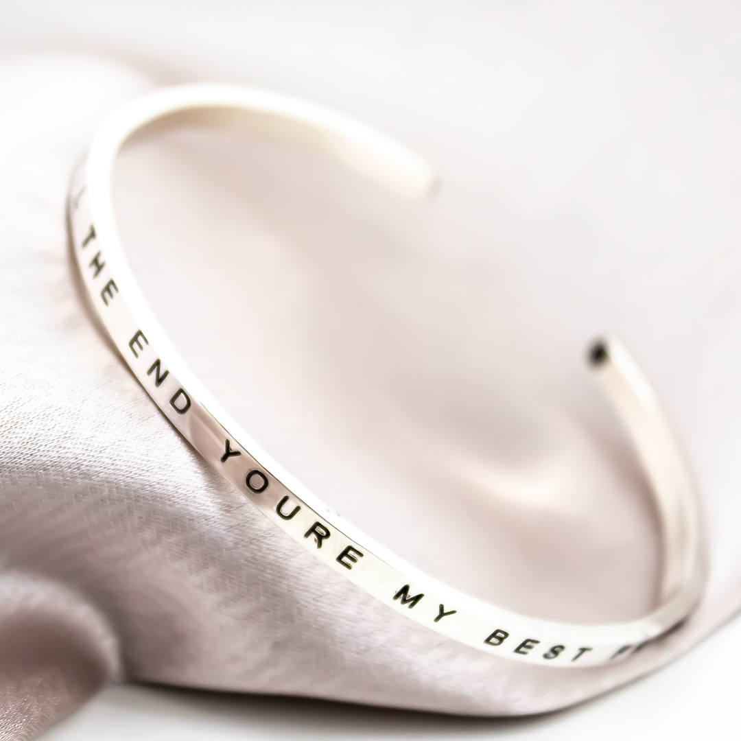 Personalised skinny cuff