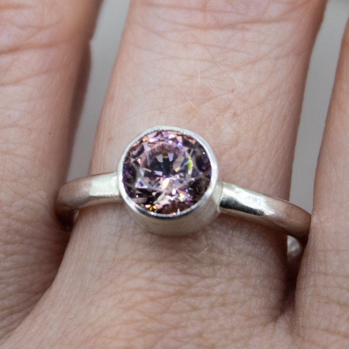 Pink Topaz Treasured Ring