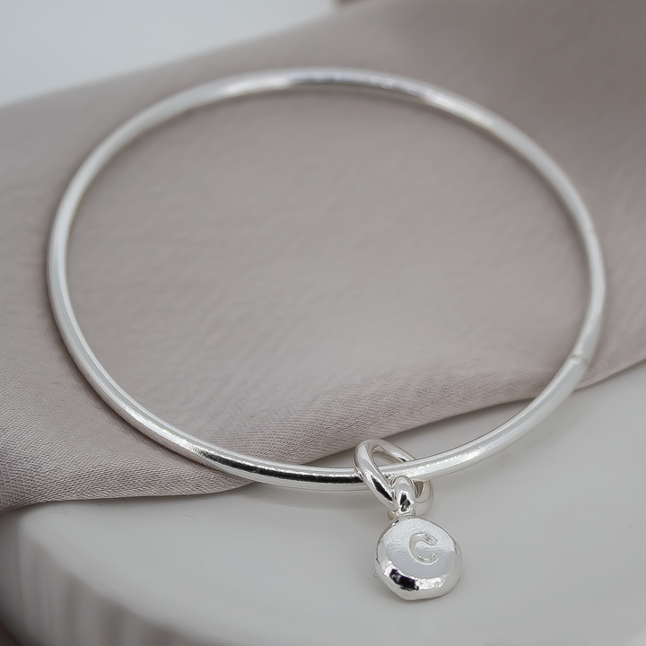 Pebble Charm Bangle