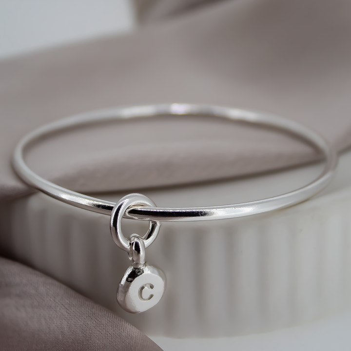 Pebble Charm Bangle