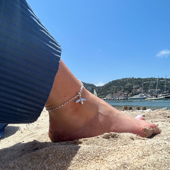 Honey Bee Chain Anklet