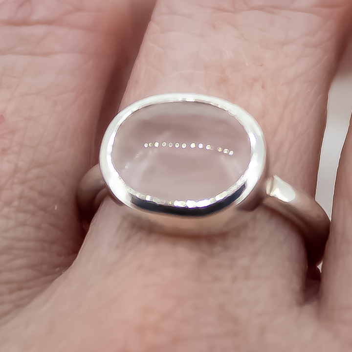 Rose Quartz Treasured Ring