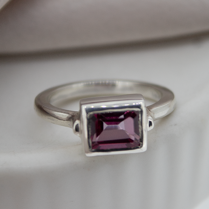 Pink Topaz Empress Ring