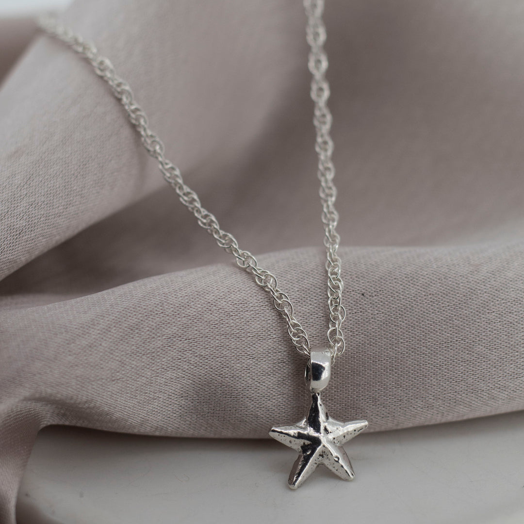 Starfish Rope Chain Necklace