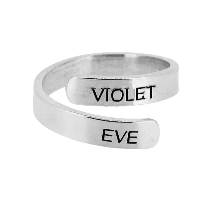 Personalised Wrap Ring