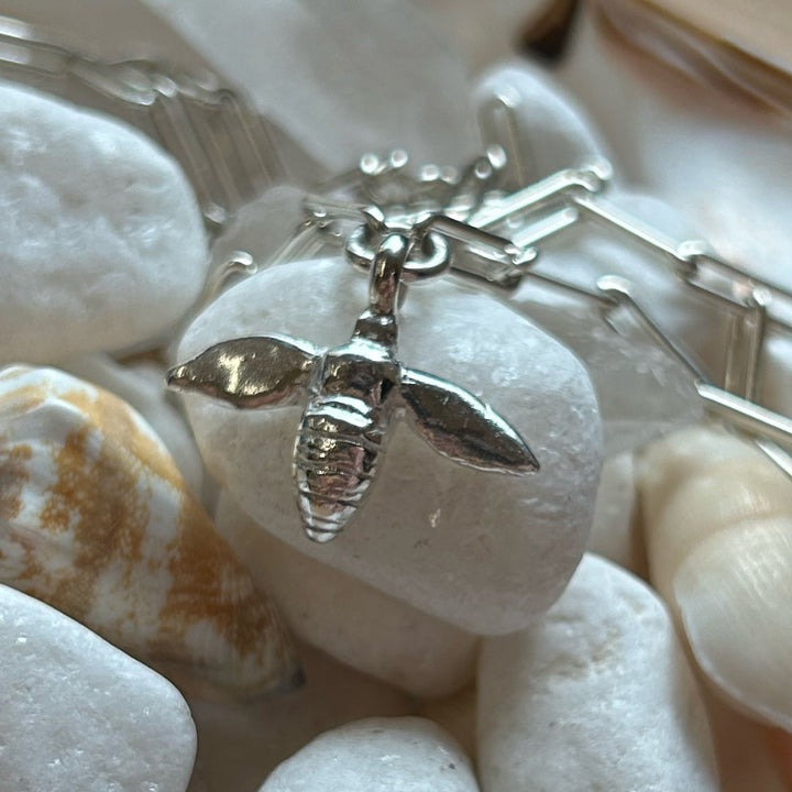 Honey Bee Trace Chain Necklace