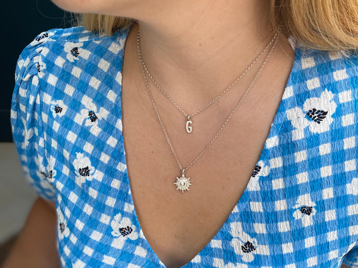 Sun of Hope Charm Necklace