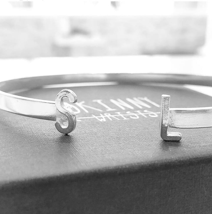 Initial Cuff Bangle