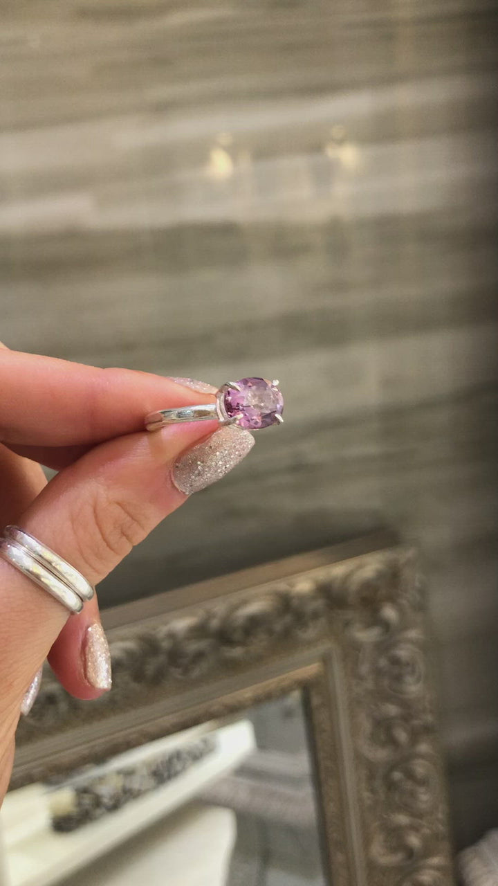 Maxi Amethyst Treasured Chest Ring