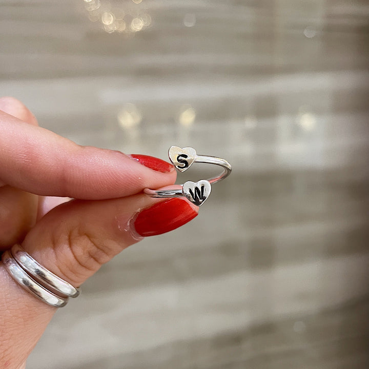 Mini Heart Wrap Ring