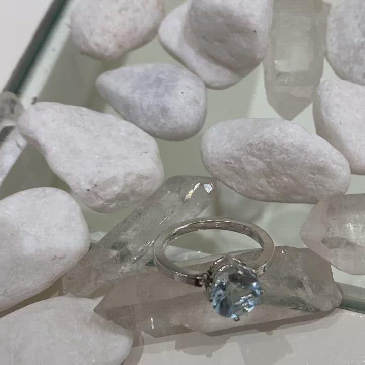 Aquamarine Treasured Ring