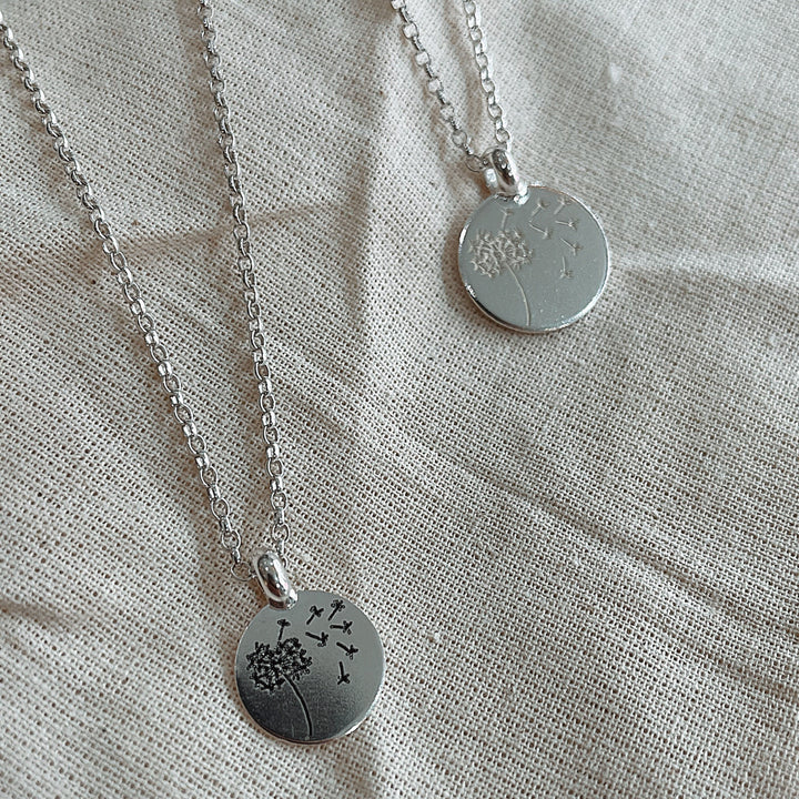 Dandelion Wish Necklace