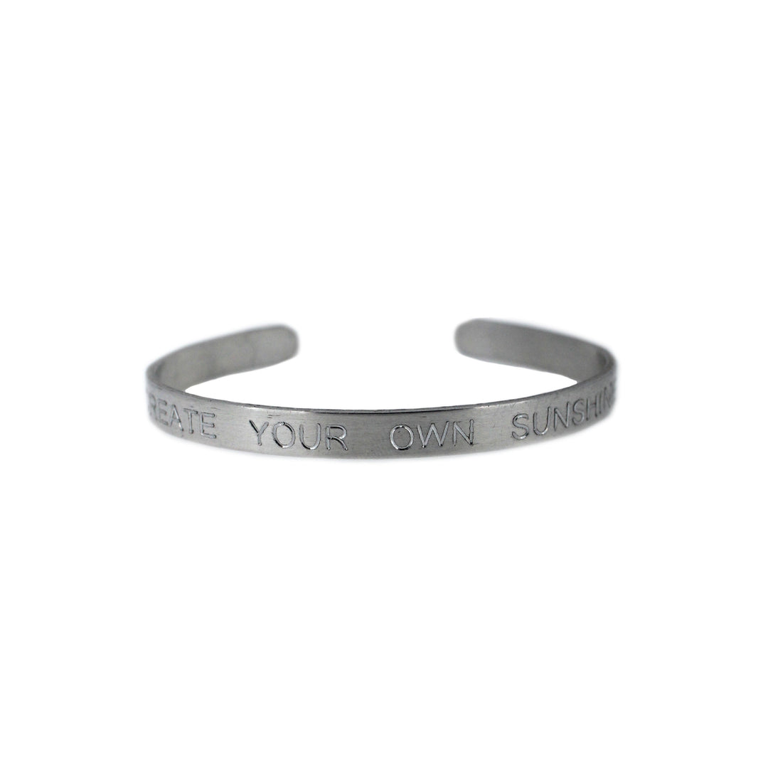 Aluminium Cuff Bangles
