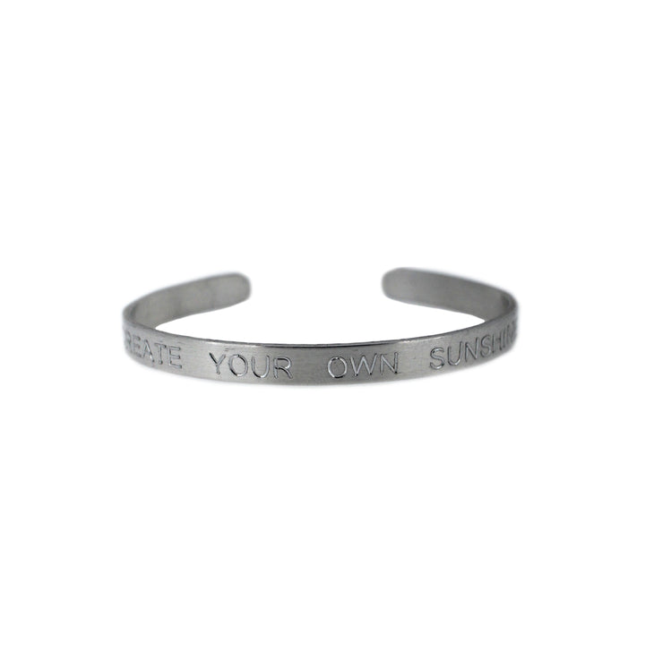 Aluminium Cuff Bangles