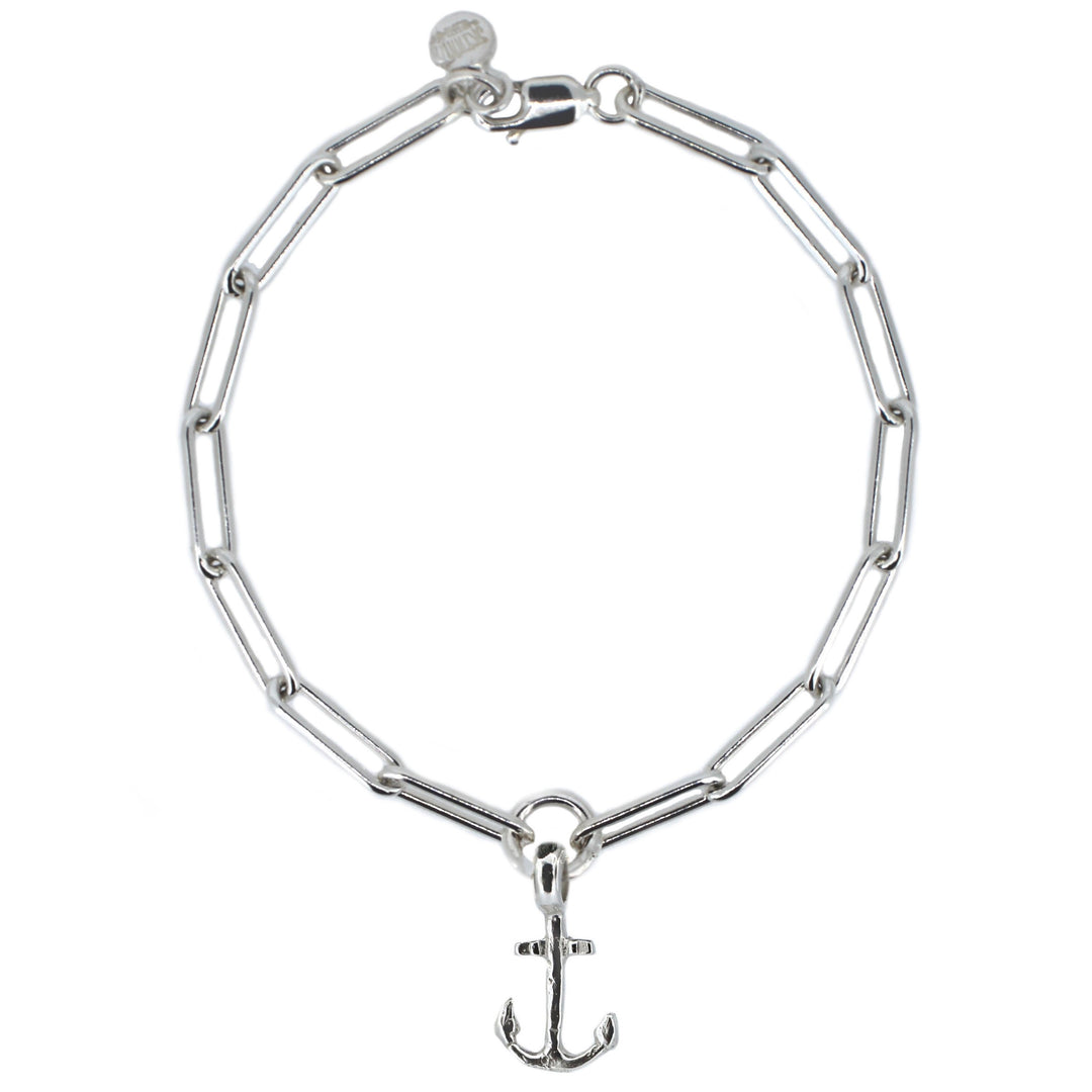 Anchor Trace Chain Bracelet