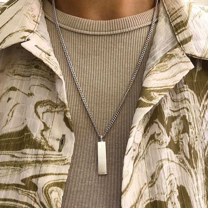 Chunky Ingot Necklace