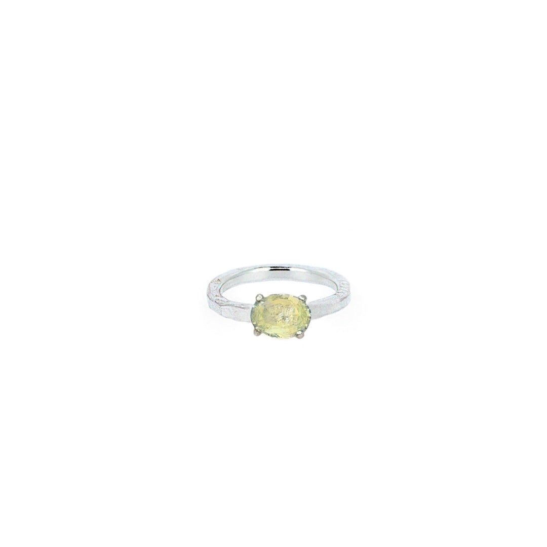 Citrine Treasured Chest Ring Oval