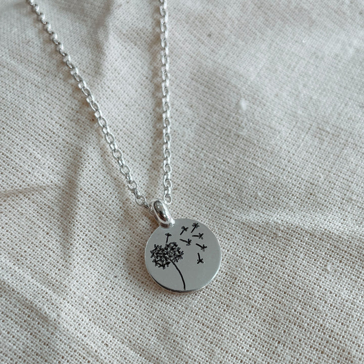 Dandelion Wish Necklace