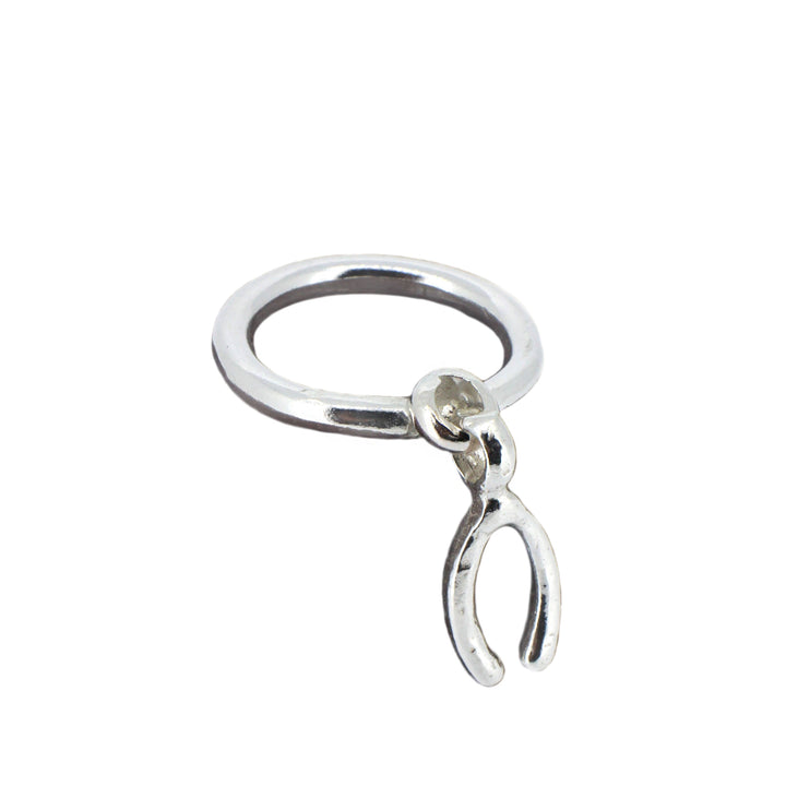 Wishbone Dangle Ring