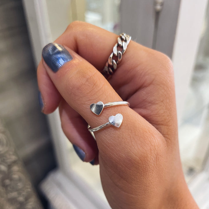 Mini Heart Wrap Ring