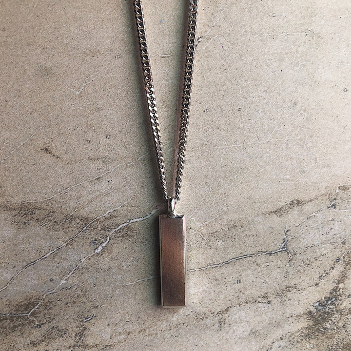 Chunky Ingot Necklace