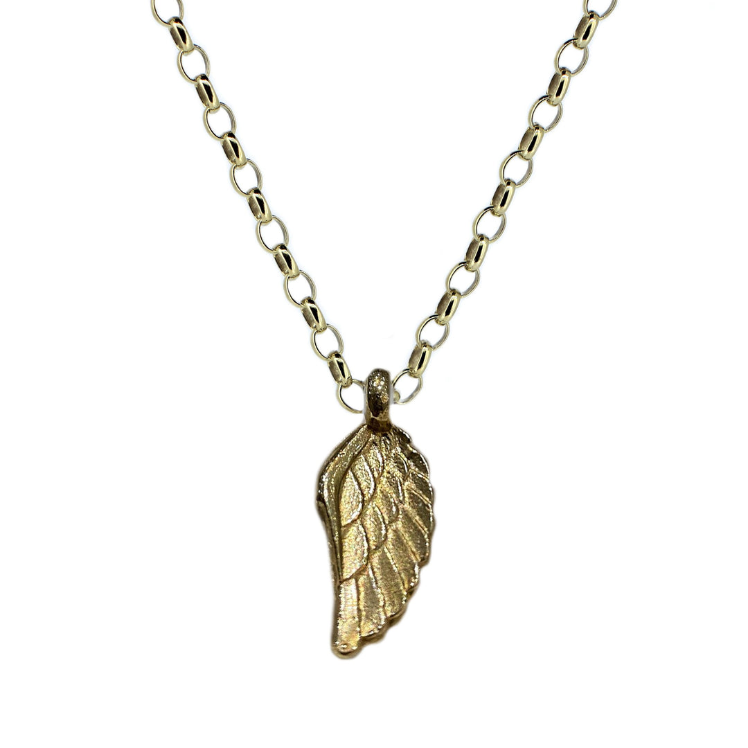 Gold Angel Wing Necklace