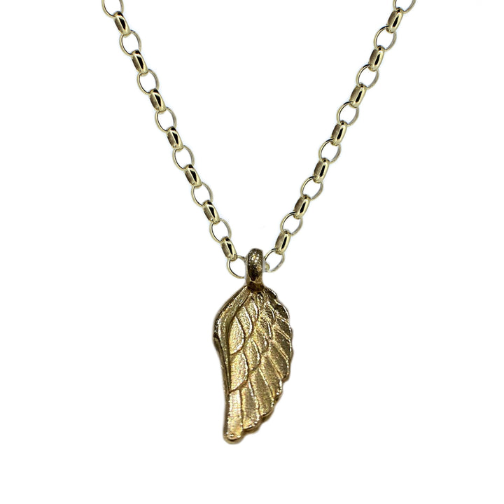 Gold Angel Wing Necklace