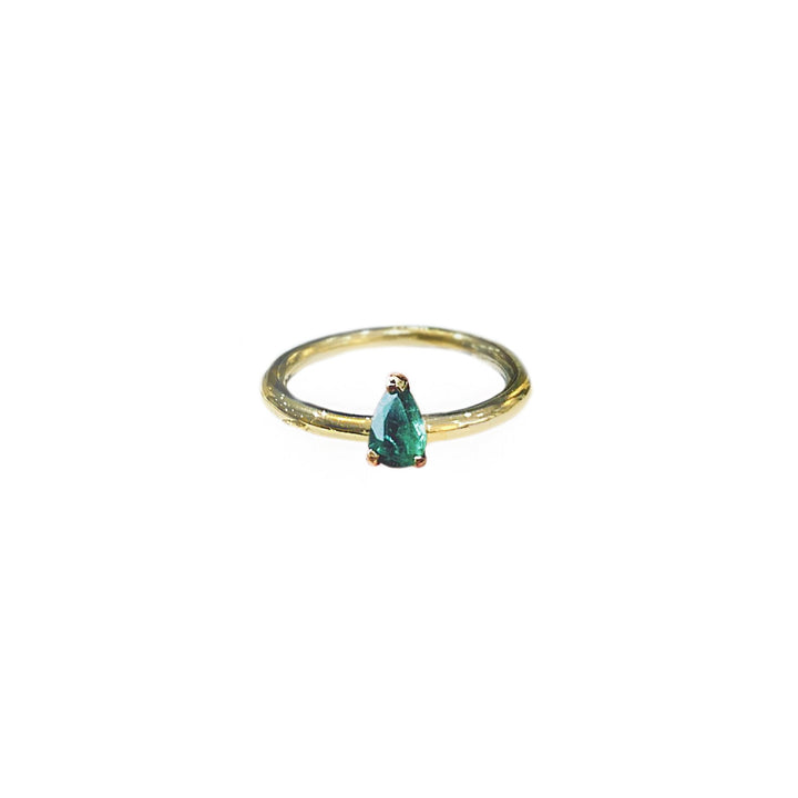 Gold Emerald Empire Ring