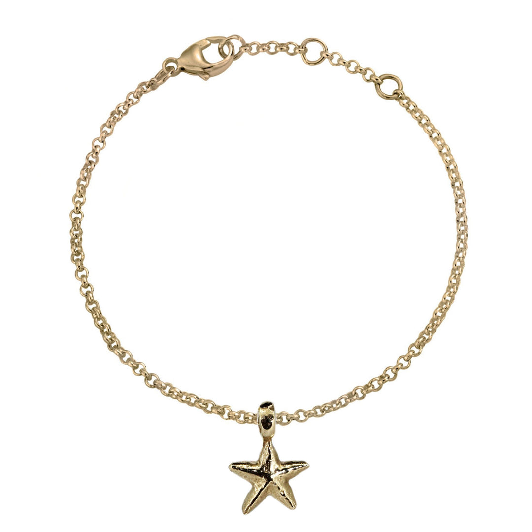 Gold Starfish Bracelet