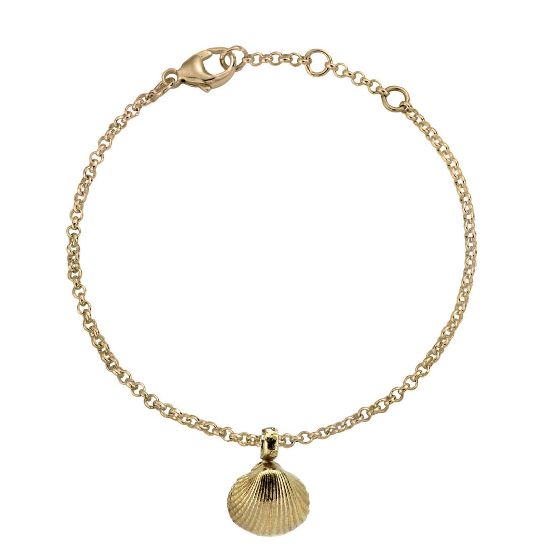 Gold Shell Bracelet