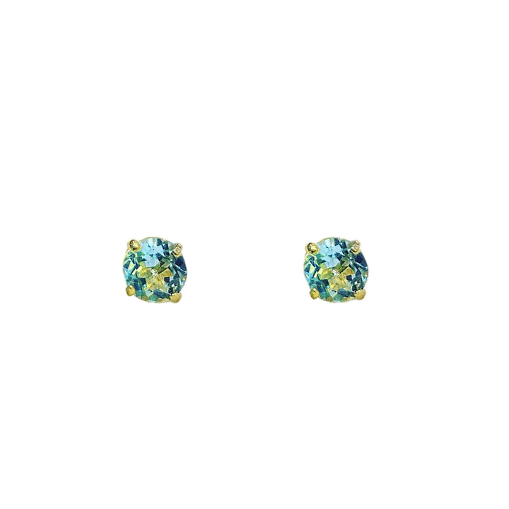 9ct Gold Topaz studs